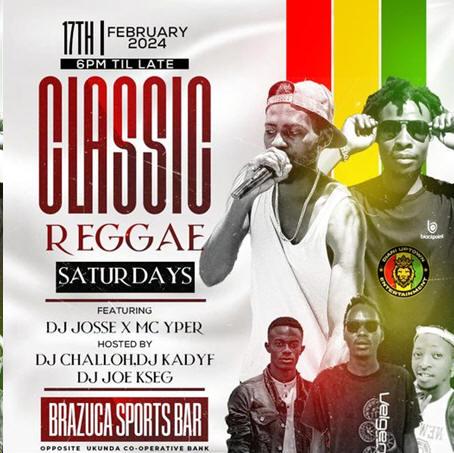 Classic Reggae Saturdays